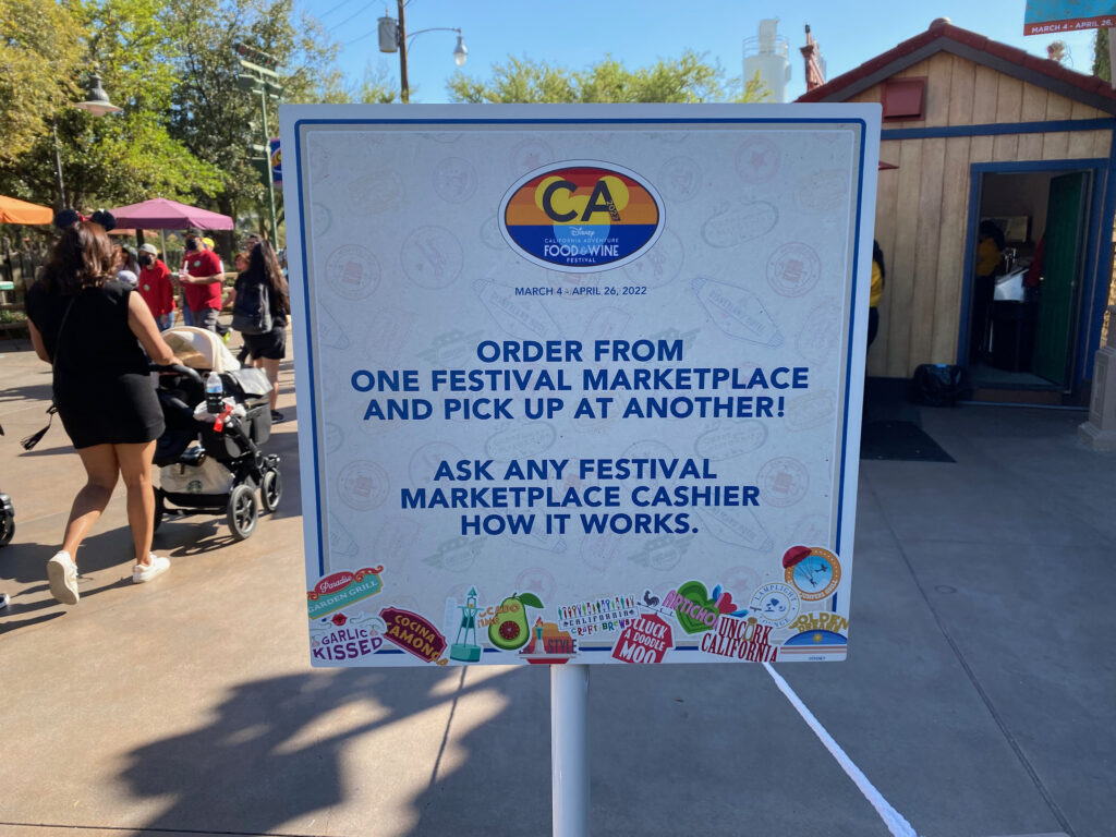 dca-food-and-wine-order-sign