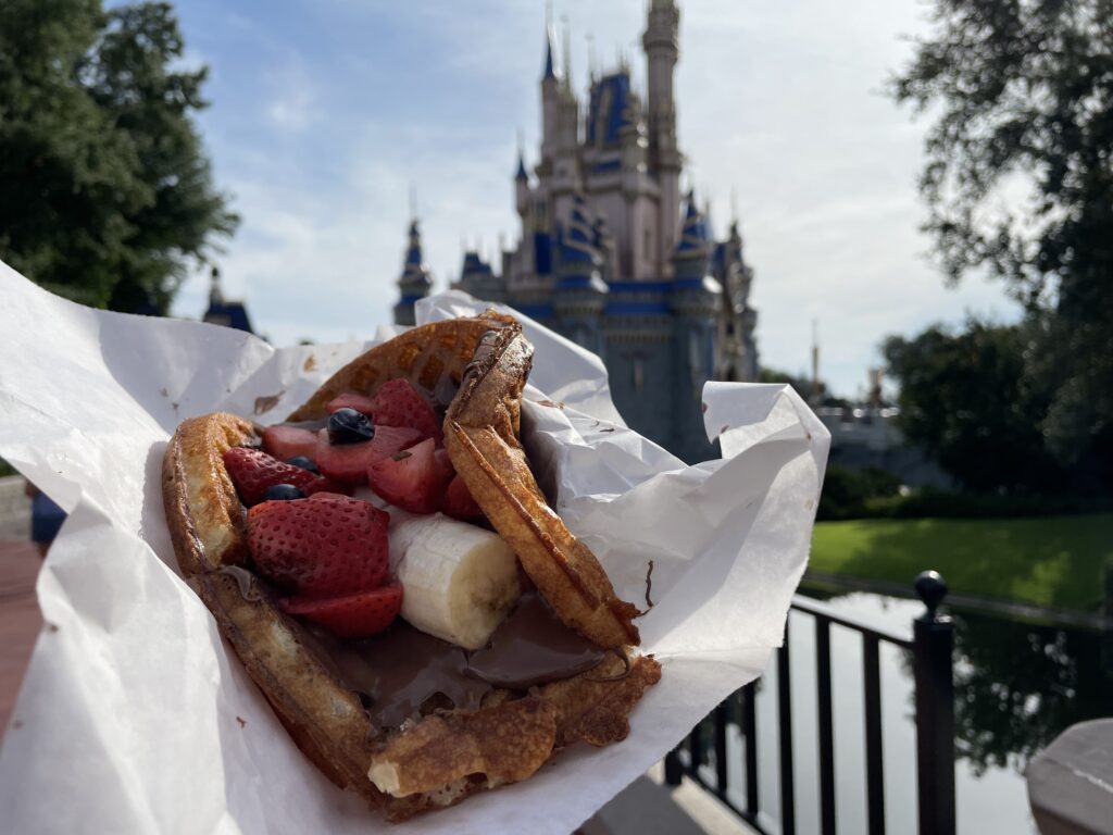 waffle-can-be-bought- at-the-cheapest-places-to-eat-at-Disney -World